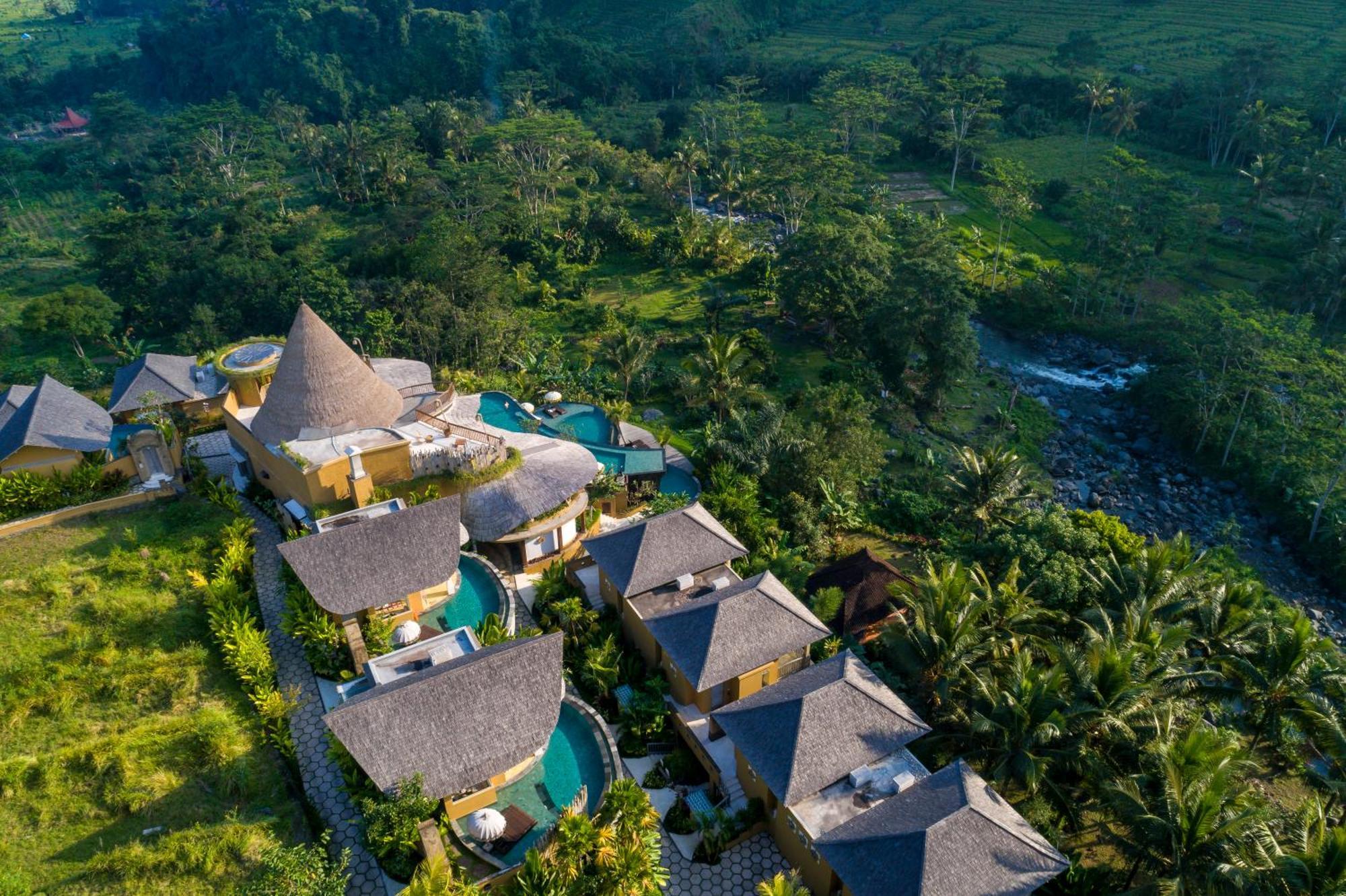 와파 디 우메 시데멘 외부 사진 Aerial view of the resort